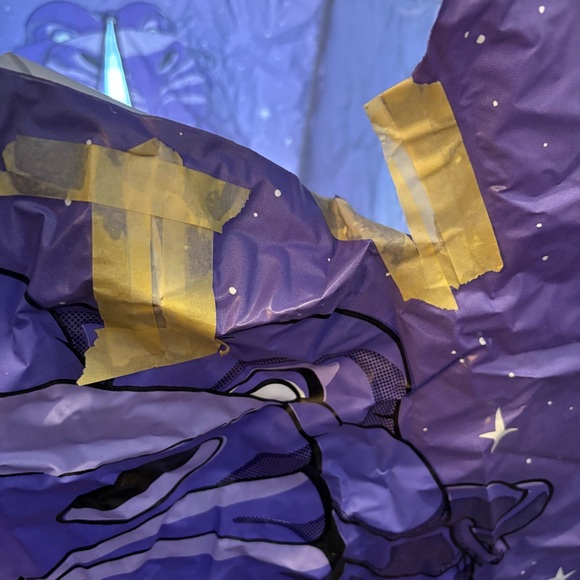 Vintage Disney Aladdin Vinyl play tent fort - Picture 11 of 16